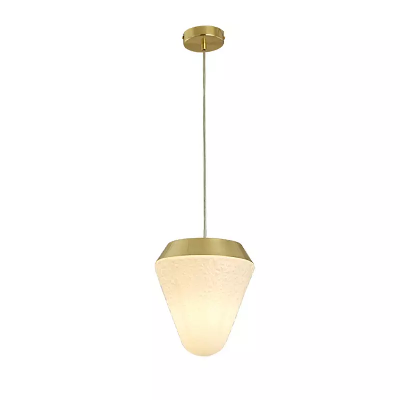 Lámpara colgante de cristal para dormitorio