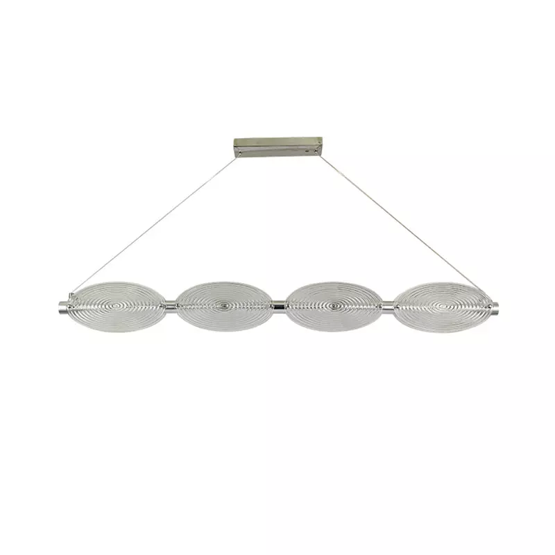 Lámpara colgante de cristal para salón