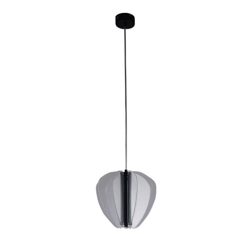 Lámpara LED moderna de estilo minimalista.
